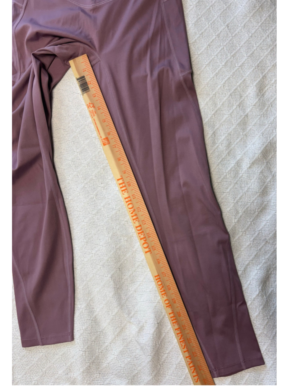 Halara UltraSculpt High Waisted Pocket 7/8 Leggings Mauve Activewear SZ XS - Picture 5 of 8